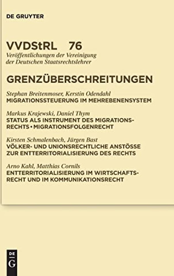 Grenzuberschreitungen