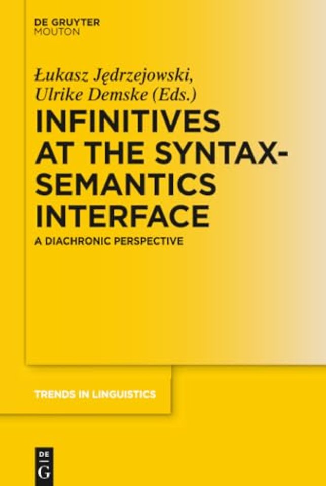 Infinitives at the Syntax–Semantics Interface – A Diachronic Perspective