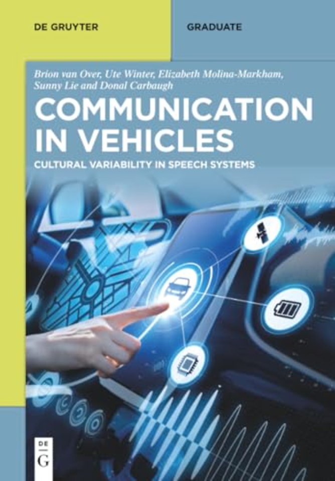 Communication in Vehicles – Cultural Variability in Speech Systems