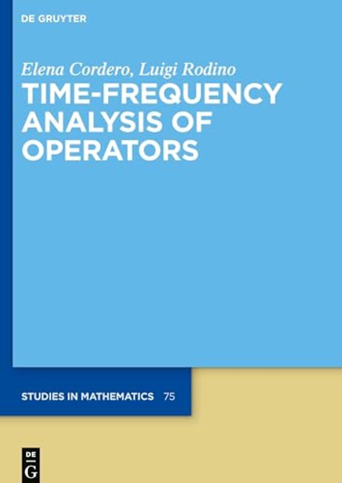 Time–Frequency Analysis of Operators