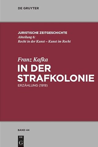 In der Strafkolonie – Erzählung (1919)