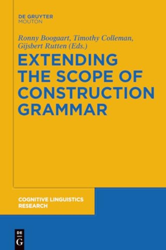 Extending the Scope of Construction Grammar