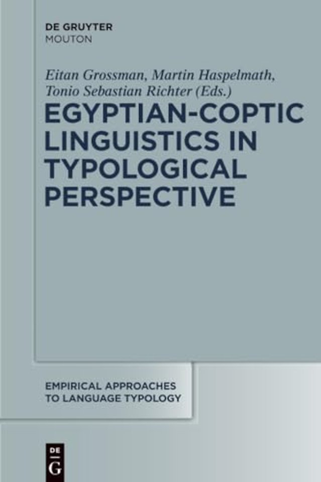 Egyptian–Coptic Linguistics in Typological Perspective