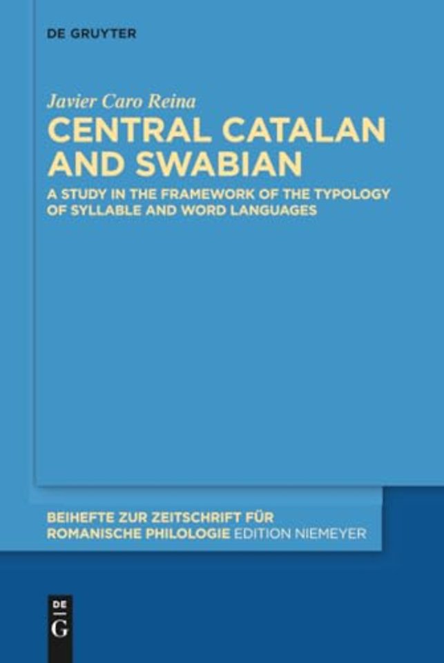 Central Catalan and Swabian – A Study in the Framework of the Typology of Syllable and Word Languages