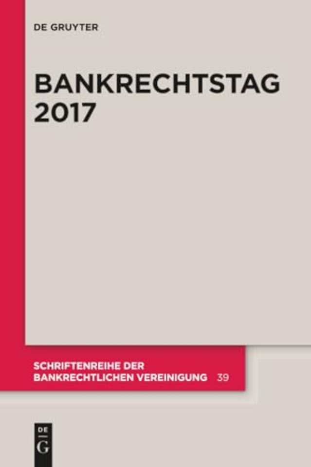Bankrechtstag 2017