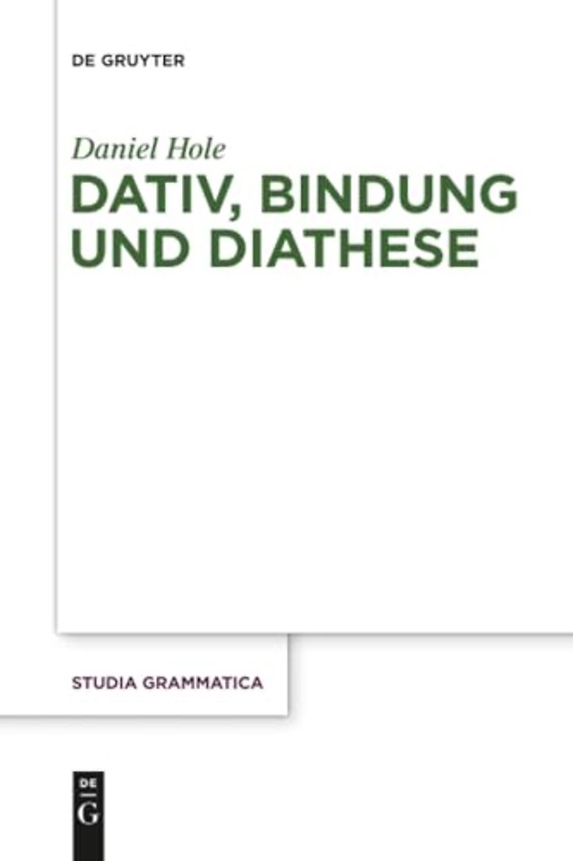 Dativ, Bindung und Diathese