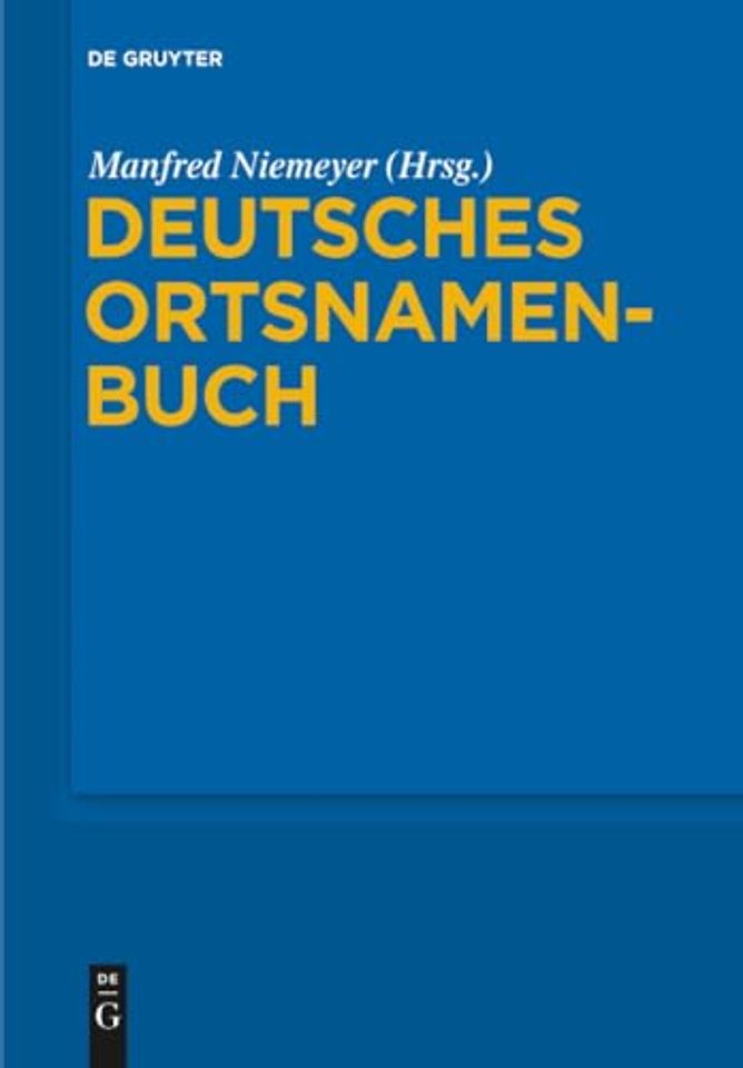 Deutsches Ortsnamenbuch