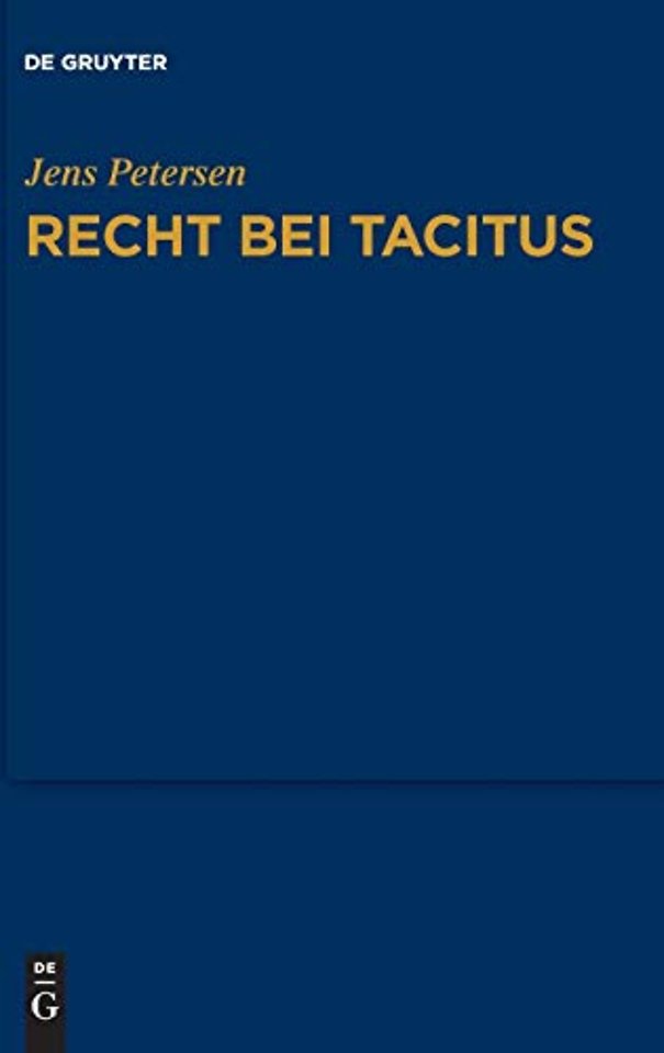 Recht bei Tacitus
