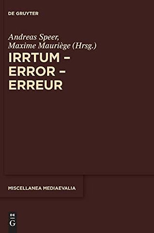 Irrtum – Error – Erreur