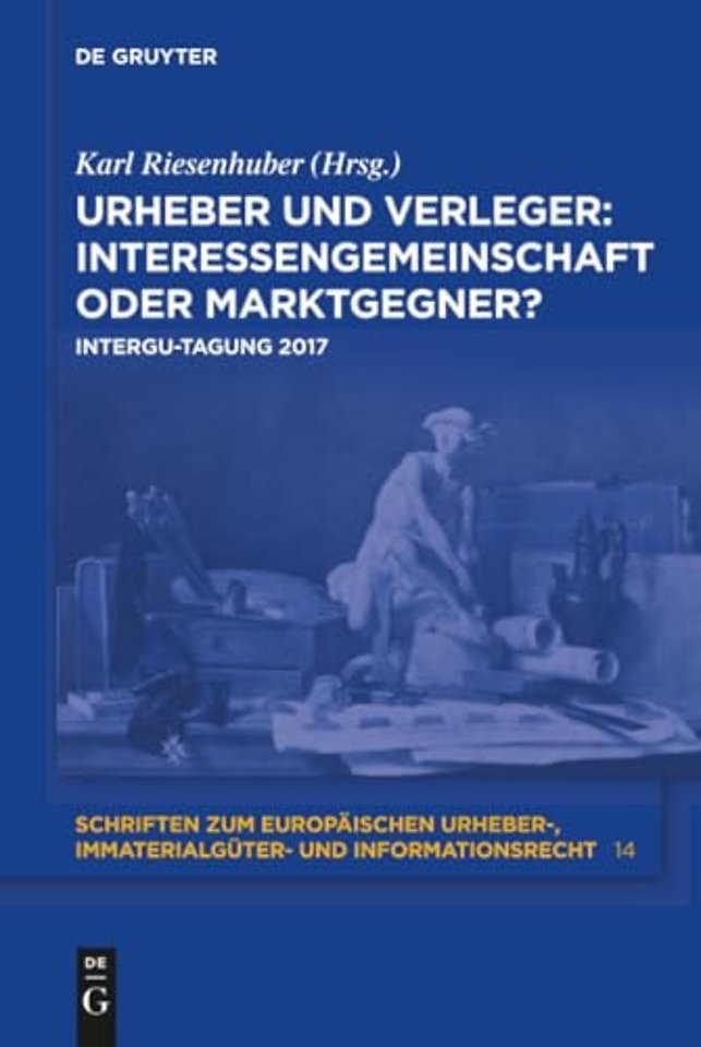 Urheber und Verleger: Interessengemeinschaft ode – INTERGU–Tagung 2017
