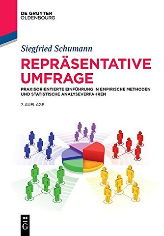 Repräsentative Umfrage – Praxisorientierte Einführung in empirische Methoden und statistische Analyseverfahren