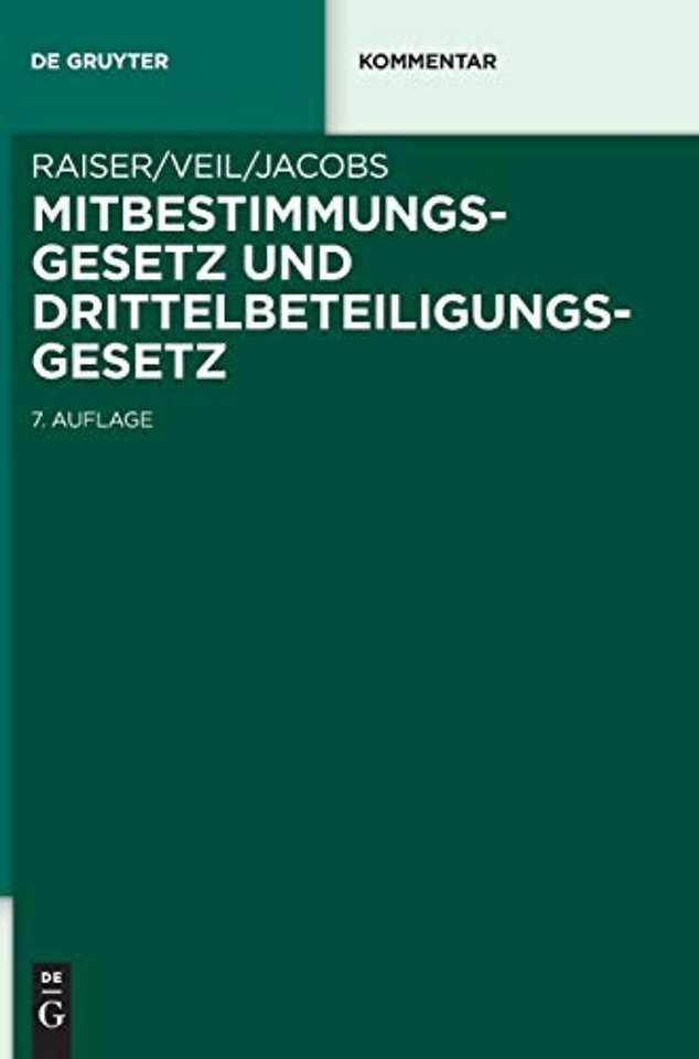 Mitbestimmungsgesetz und Drittelbeteiligungsgesetz