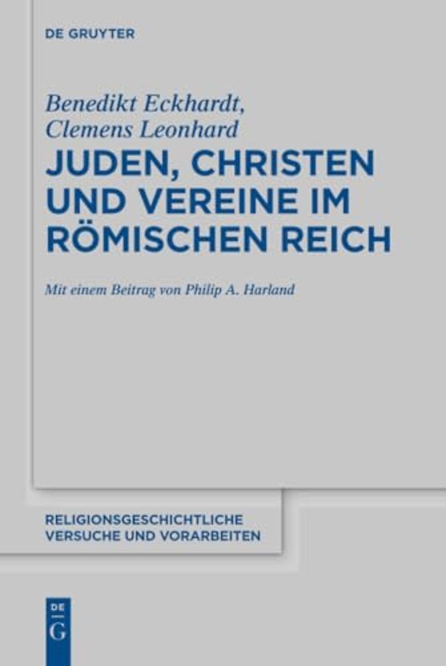 Juden, Christen und Vereine im Römischen Reich