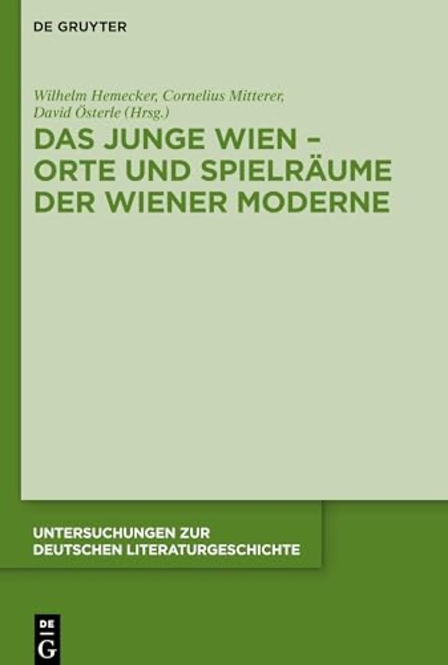 Das Junge Wien – Orte und Spielräume der Wiener Moderne