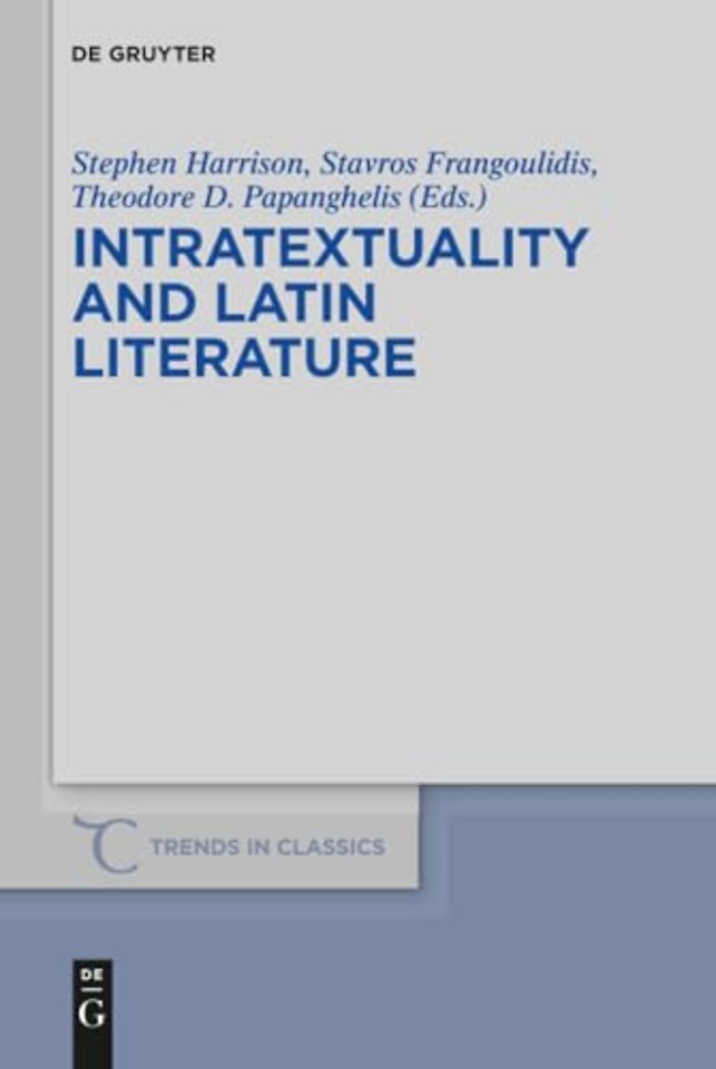 Intratextuality and Latin Literature