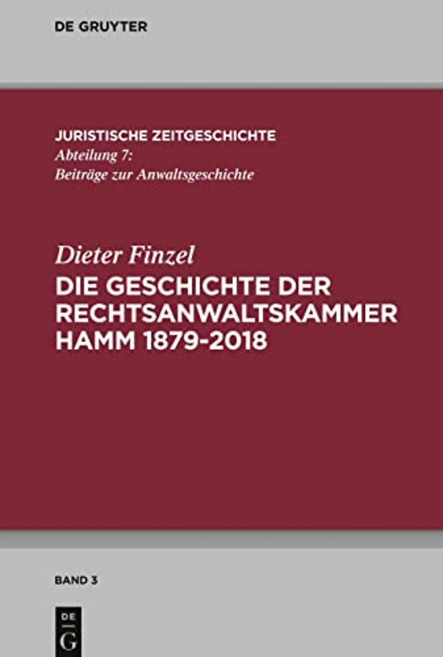 Die Geschichte der Rechtsanwaltskammer Hamm