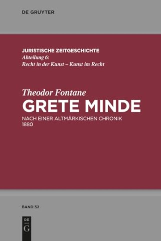 Theodor Fontane, Grete Minde