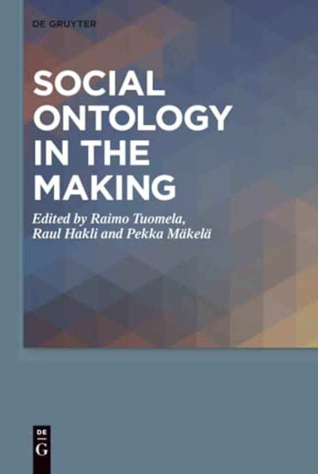 Social Ontology in the Making