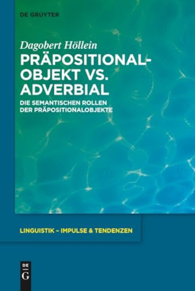 Präpositionalobjekt vs. Adverbial – Die semantischen Rollen der Präpositionalobjekte