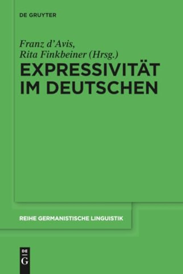Expressivität im Deutschen