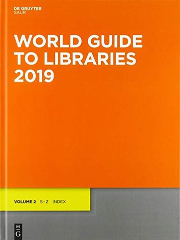 World Guide to Libraries 2019