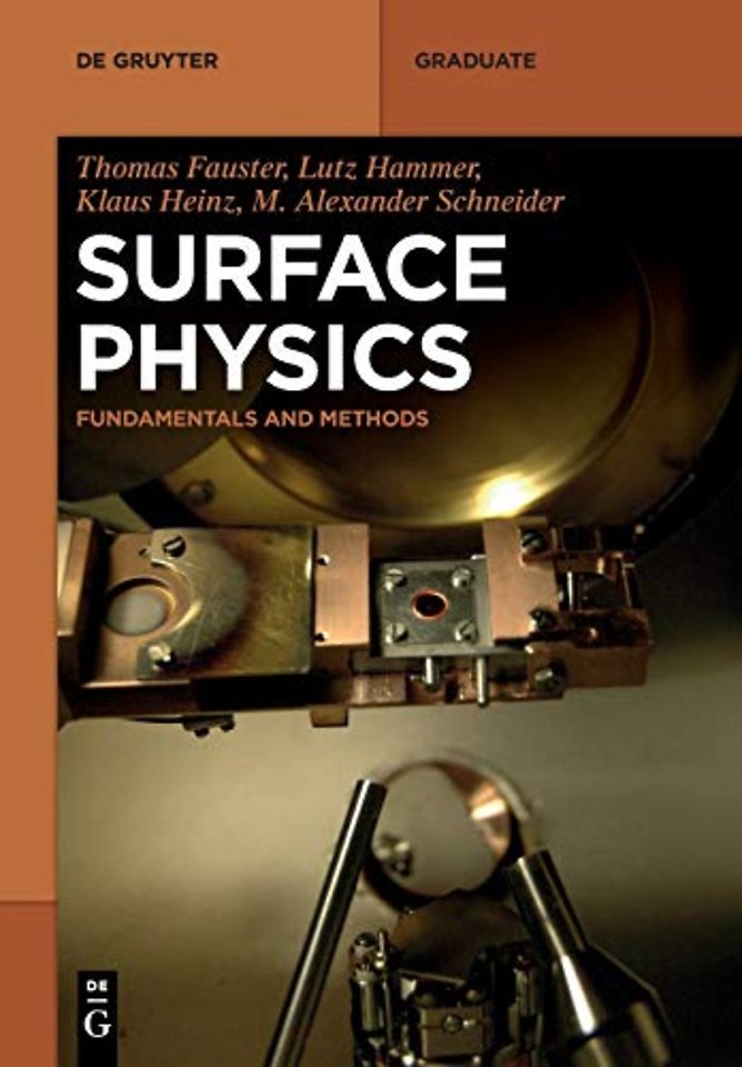 Surface Physics – Fundamentals and Methods
