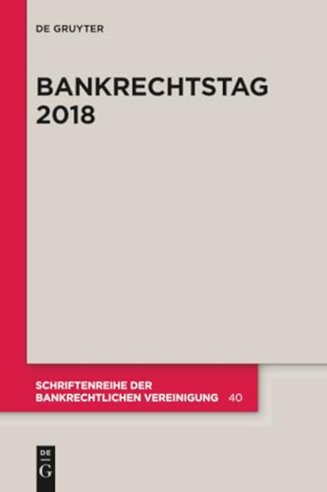 Bankrechtstag 2018