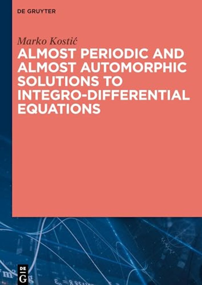 Almost Periodic and Almost Automorphic Solutions to Integro–Differential Equations