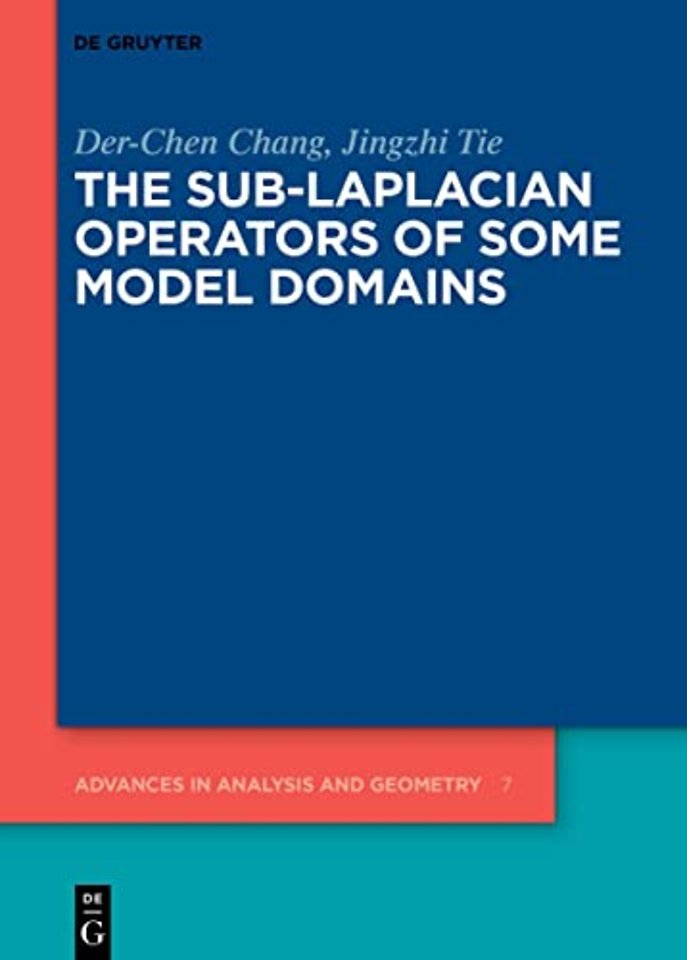 The Sub–Laplacian Operators of Some Model Domains