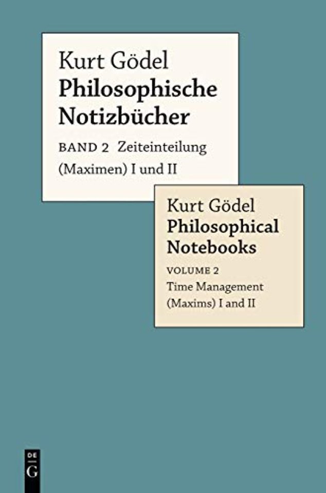 Zeiteinteilung (Maximen) I und II / Time Management (Maxims) I and II