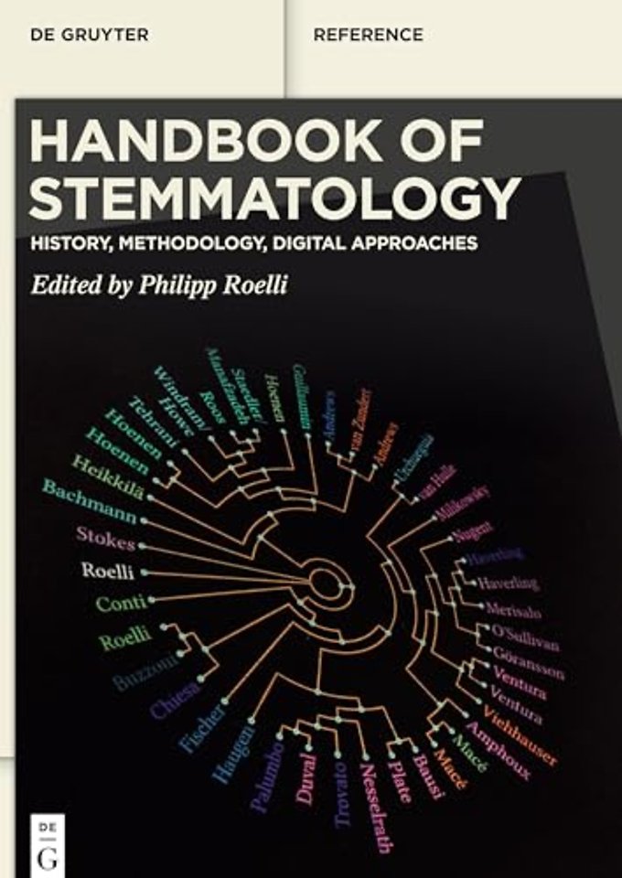 Handbook of Stemmatology – History, Methodology, Digital Approaches