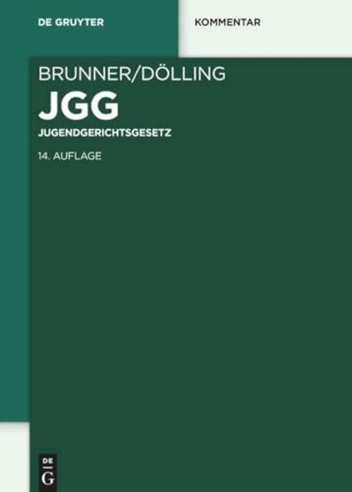 Jugendgerichtsgesetz – Kommentar