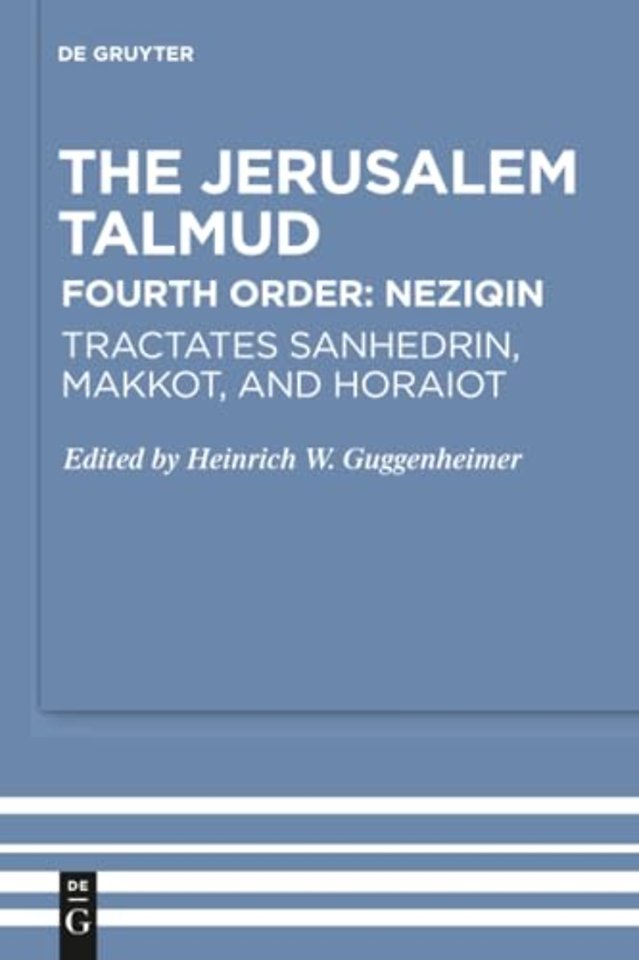 Tractates Sanhedrin, Makkot, and Horaiot