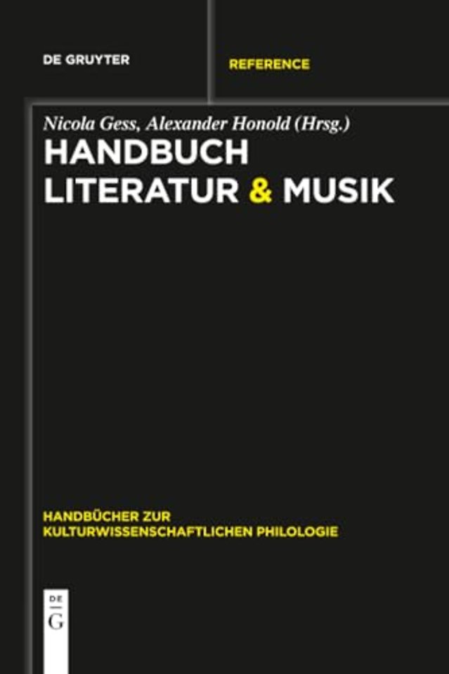 Handbuch Literatur & Musik