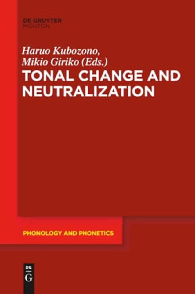 Tonal Change and Neutralization