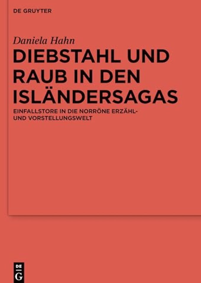 Diebstahl und Raub in den Islandersagas