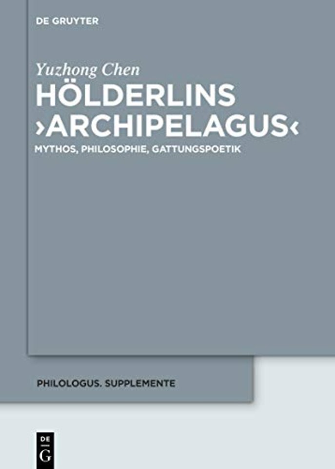 Holderlins ›Archipelagus‹