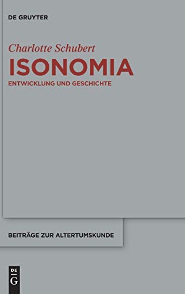 Isonomia – Entwicklung und Geschichte