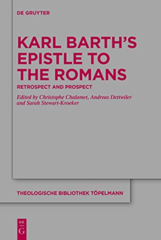 Karl Barth’s Epistle to the Romans