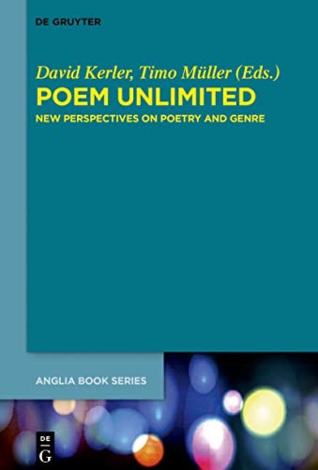 Poem Unlimited – New Perspectives on Poetry and Genre