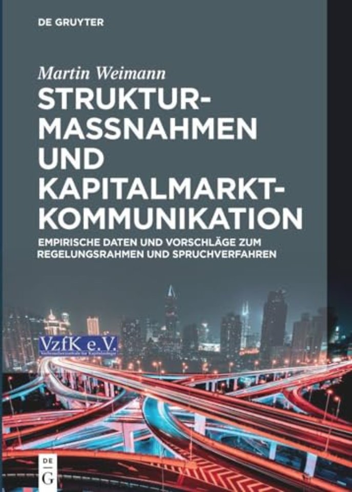 Strukturmaßnahmen und Kapitalmarktkommunikation