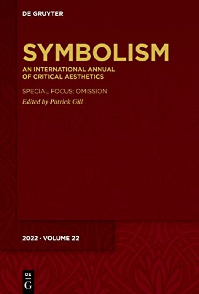 Symbolism – An International Annual of Critical Aesthetics