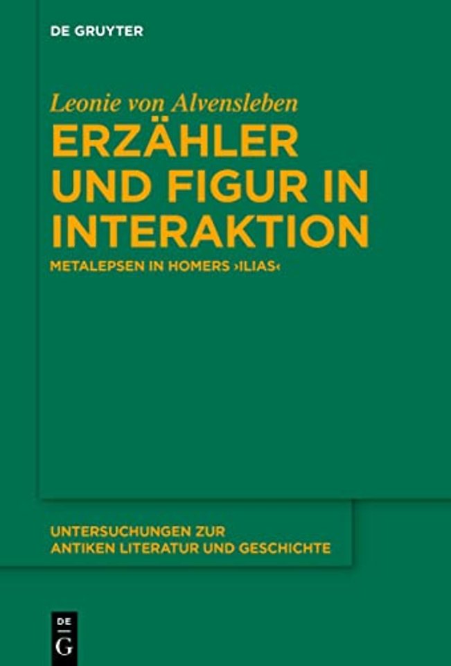 Erzahler und Figur in Interaktion