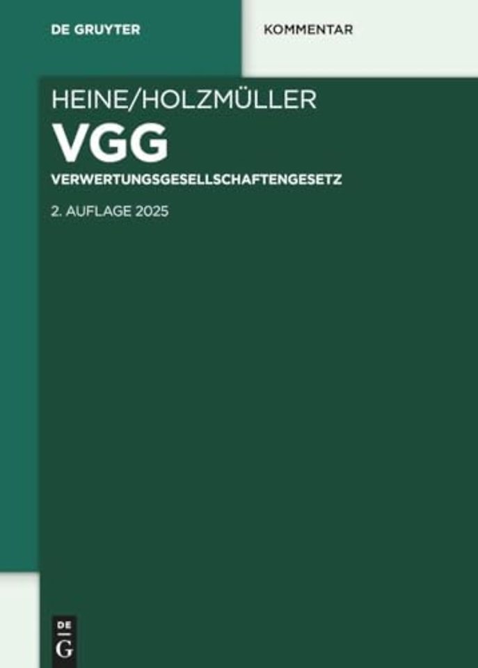 VGG – Verwertungsgesellschaftengesetz