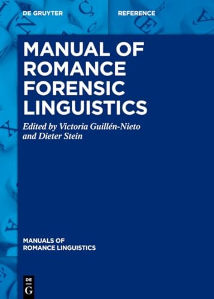 Manual of Romance Forensic Linguistics