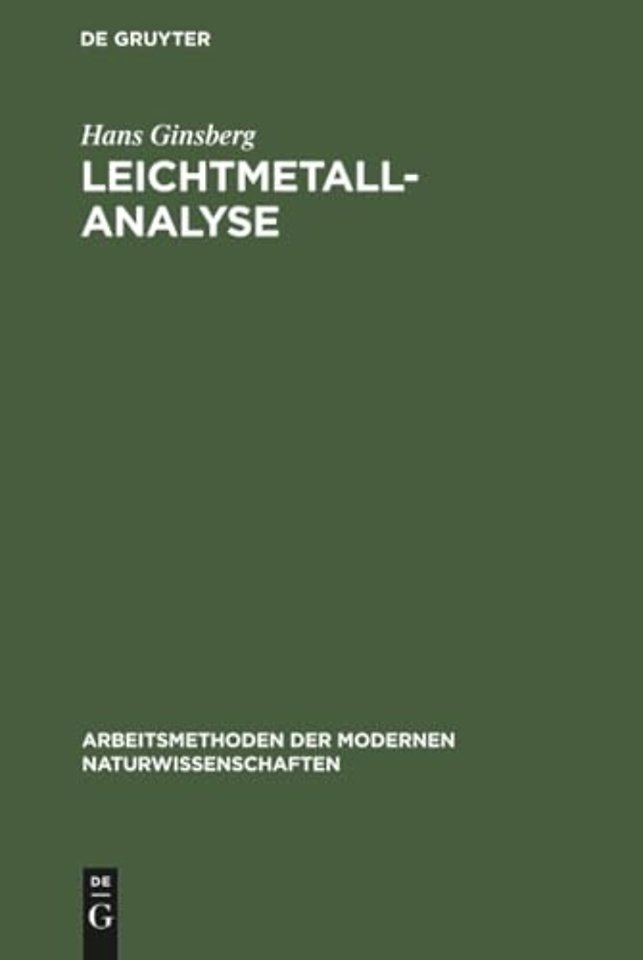 Leichtmetallanalyse