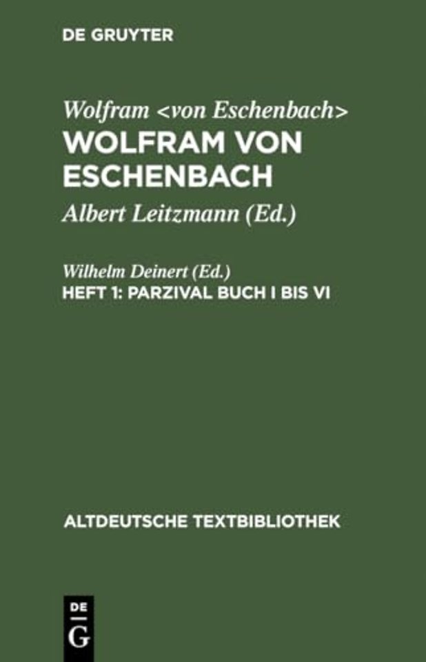 Parzival Buch I bis VI