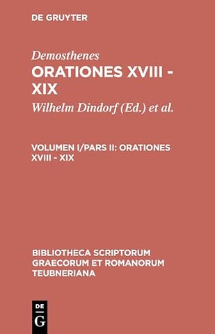 Orationes XVIII – XIX