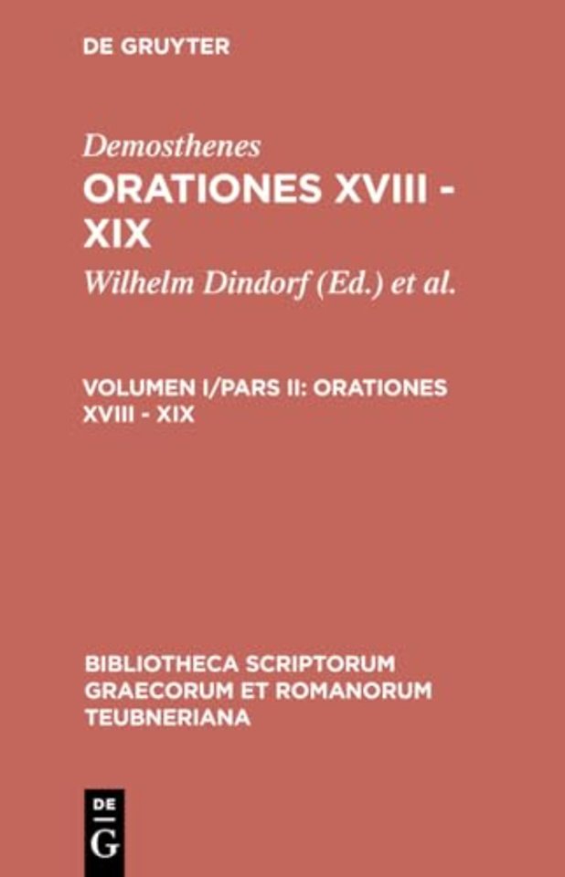 Orationes XVIII – XIX