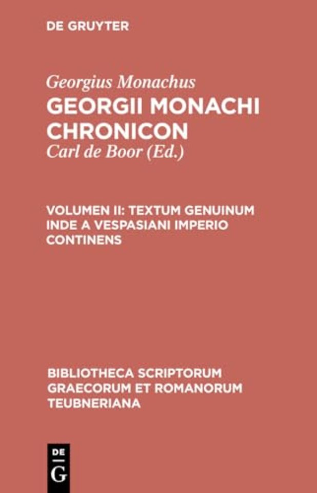 Textum genuinum inde a Vespasiani imperio continens
